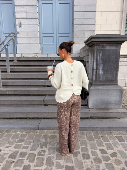 Pull Camille écru