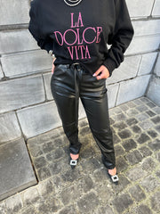 Pantalon simili cuir Liv