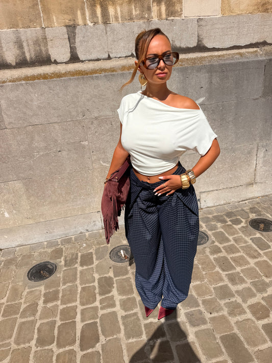 T-shirt asymétrique