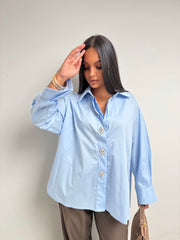 Chemise sonya bleu ciel