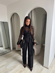 Pantalon minel noir