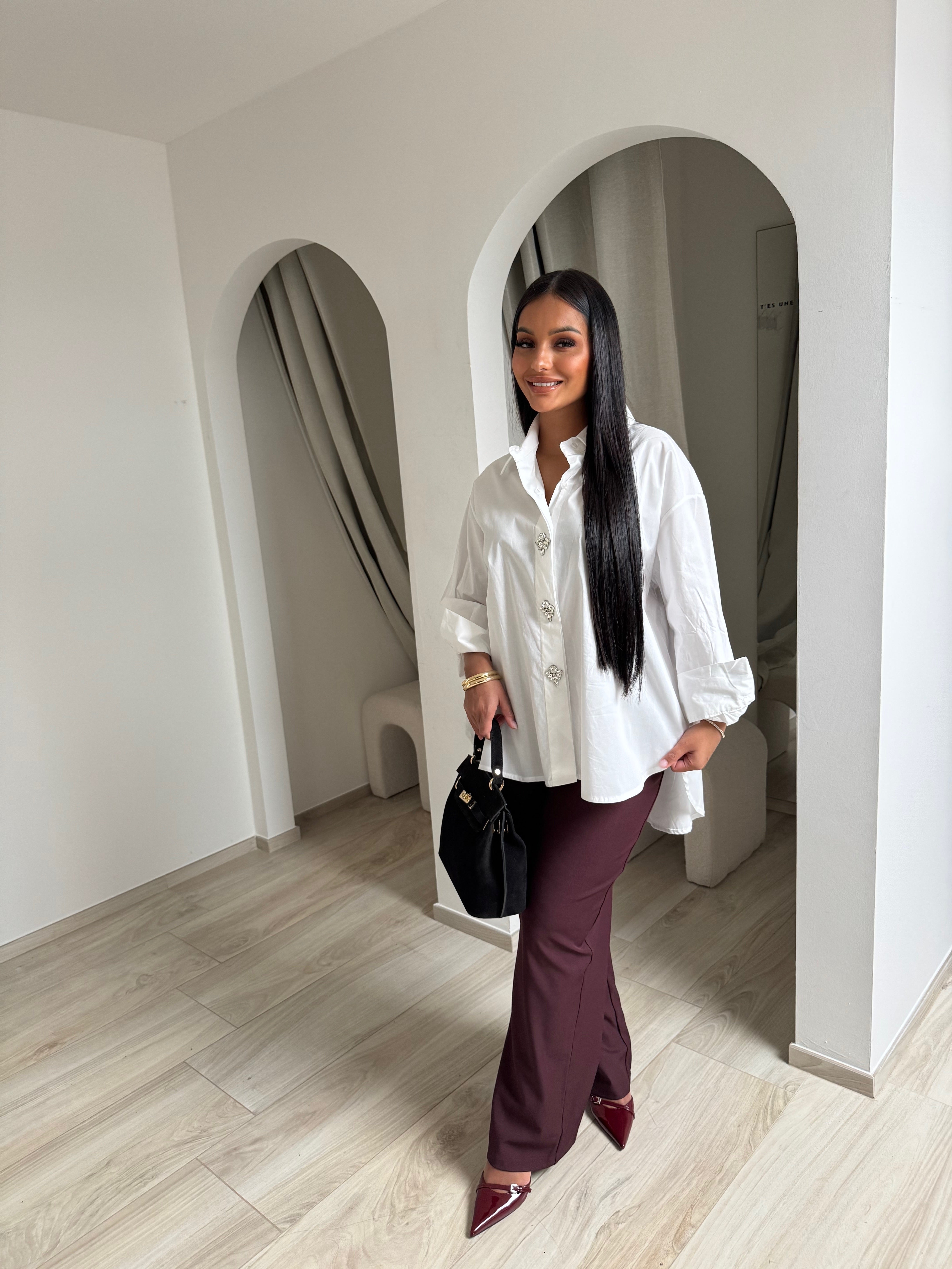 Chemise sonya blanc