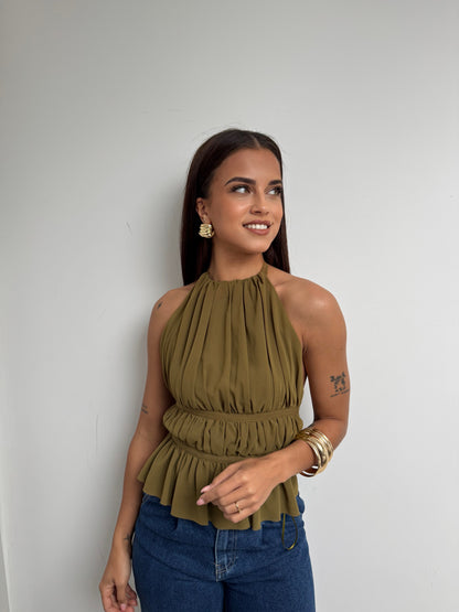 Blouse dos nu Anjali
