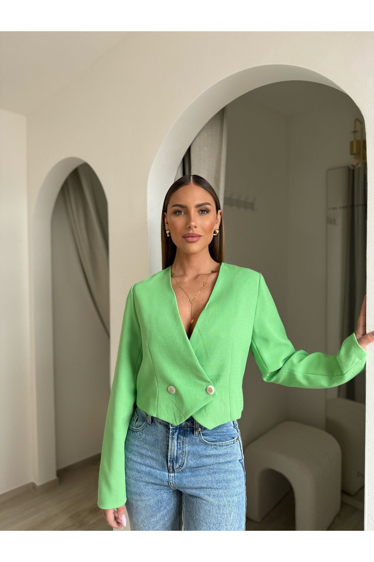 Enel jasje/blouse