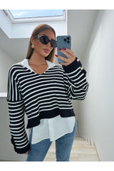 Pull à rayure