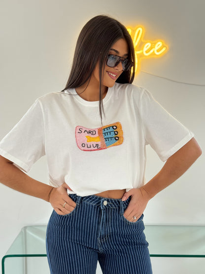 T-shirt sard olive