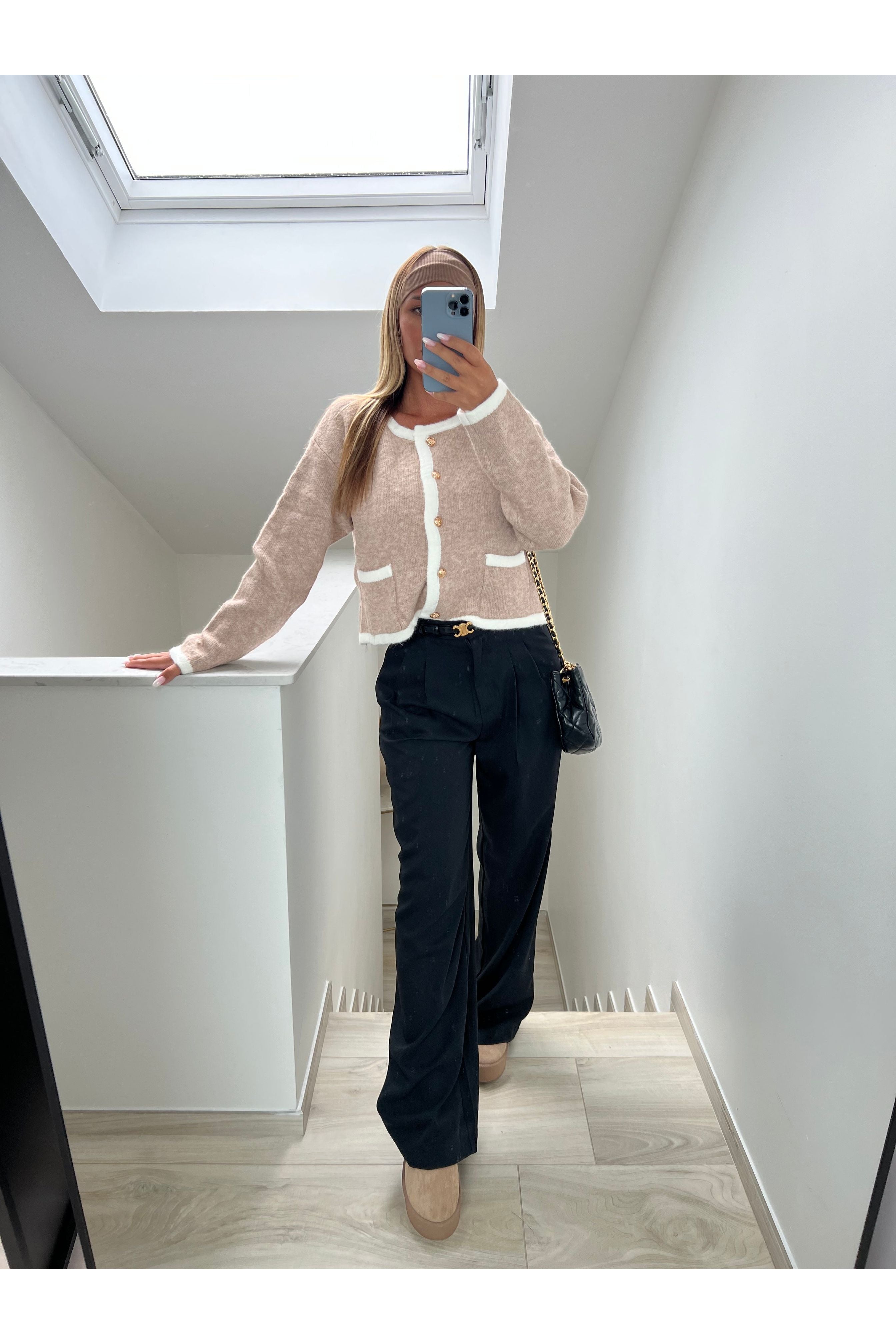 Black lize pants