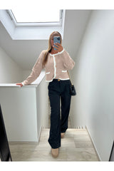 Black lize pants
