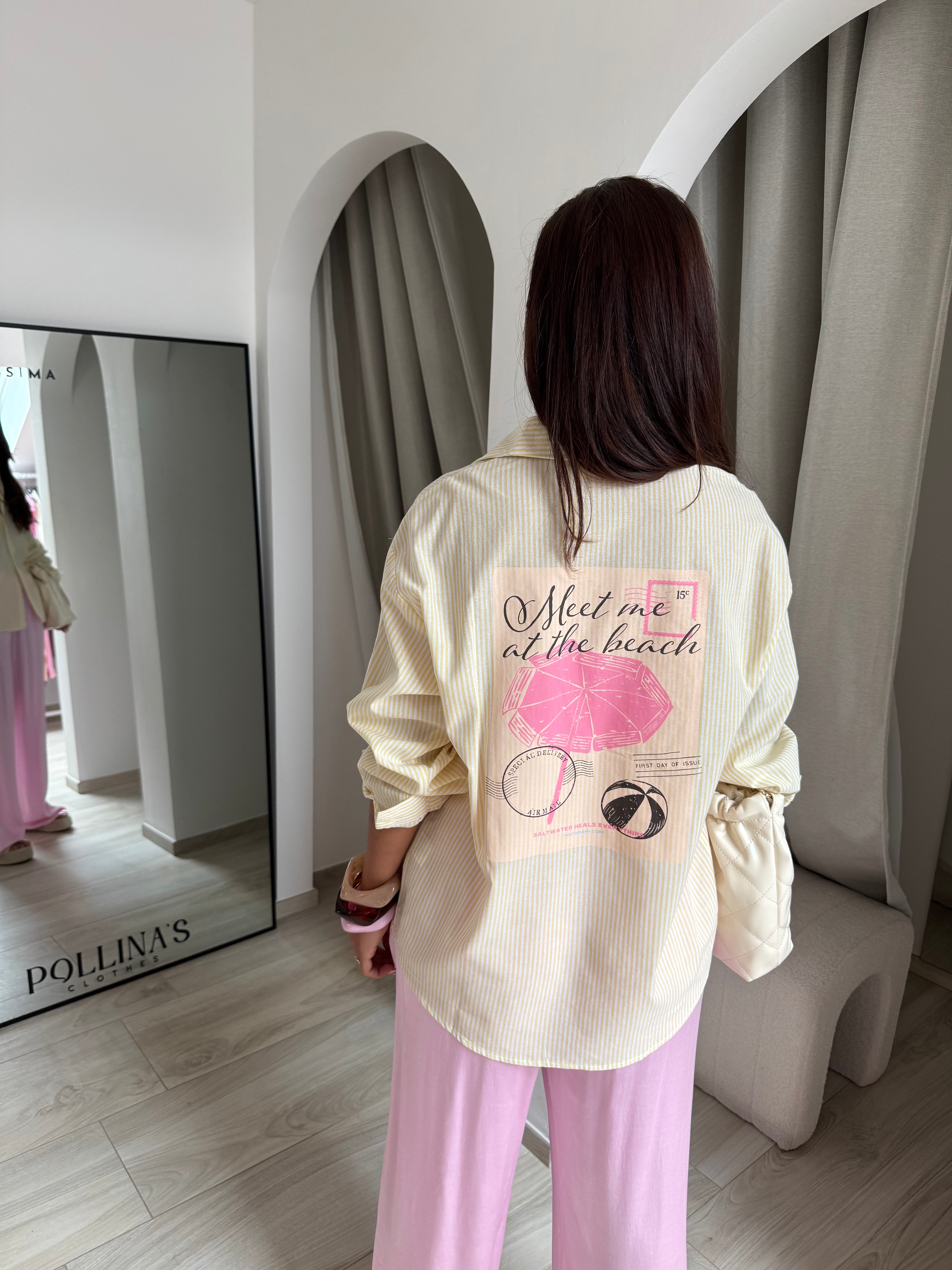 Chemise Florence jaune