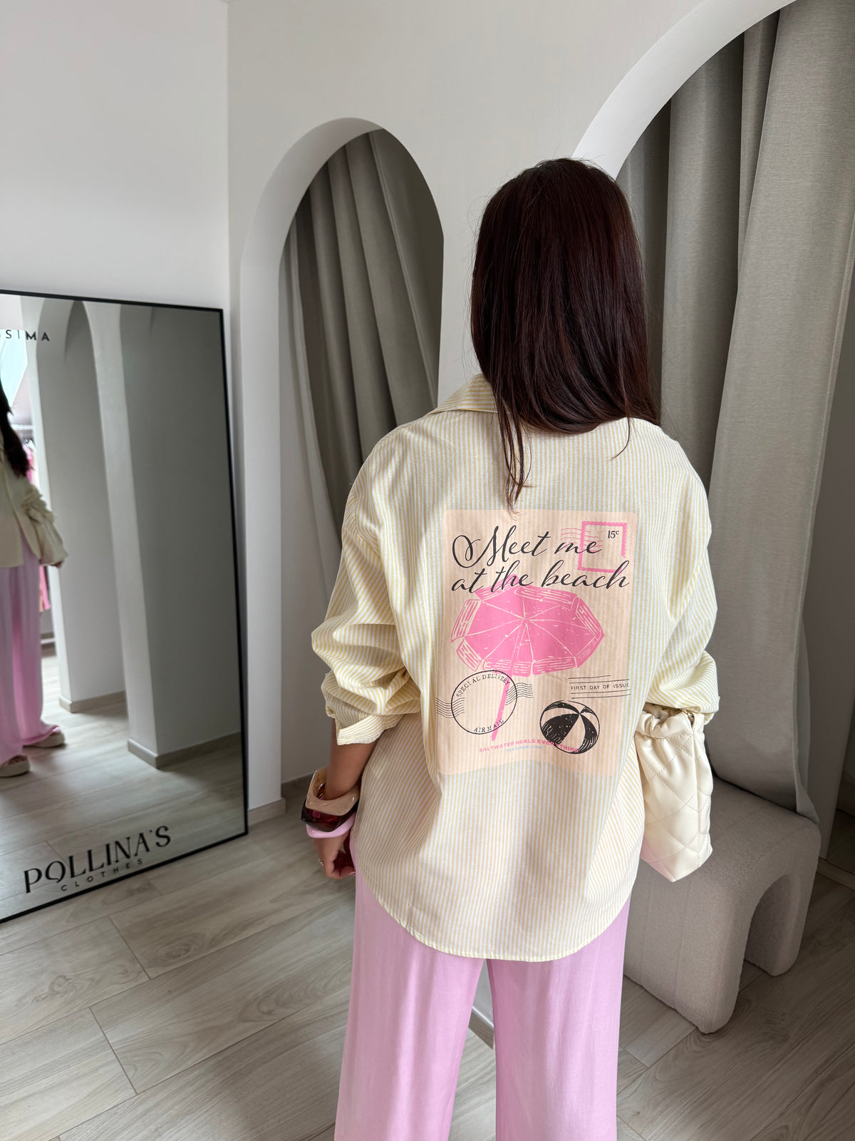 Chemise Florence jaune