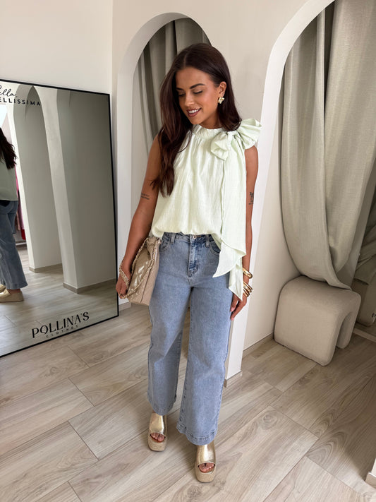 Blouse mint