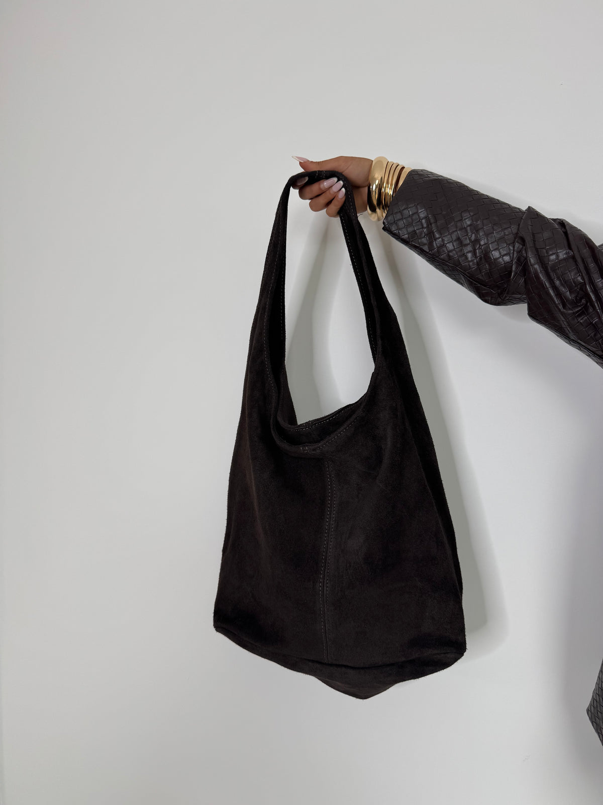 Sac cabas cuir marron