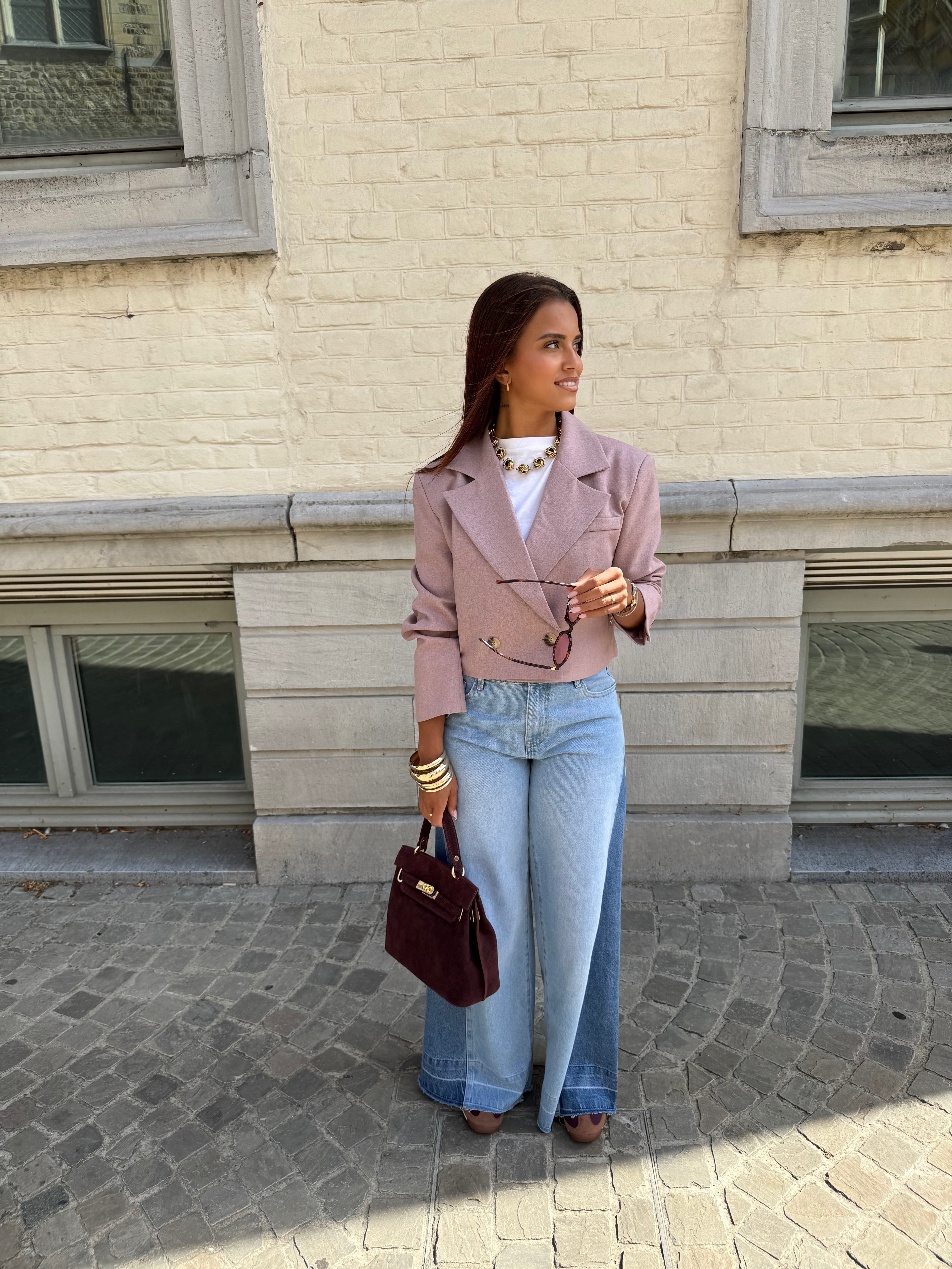 Crop blazer sevilla