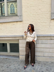 Pantalon Solis brun
