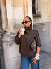 Gilet Lorenz choco