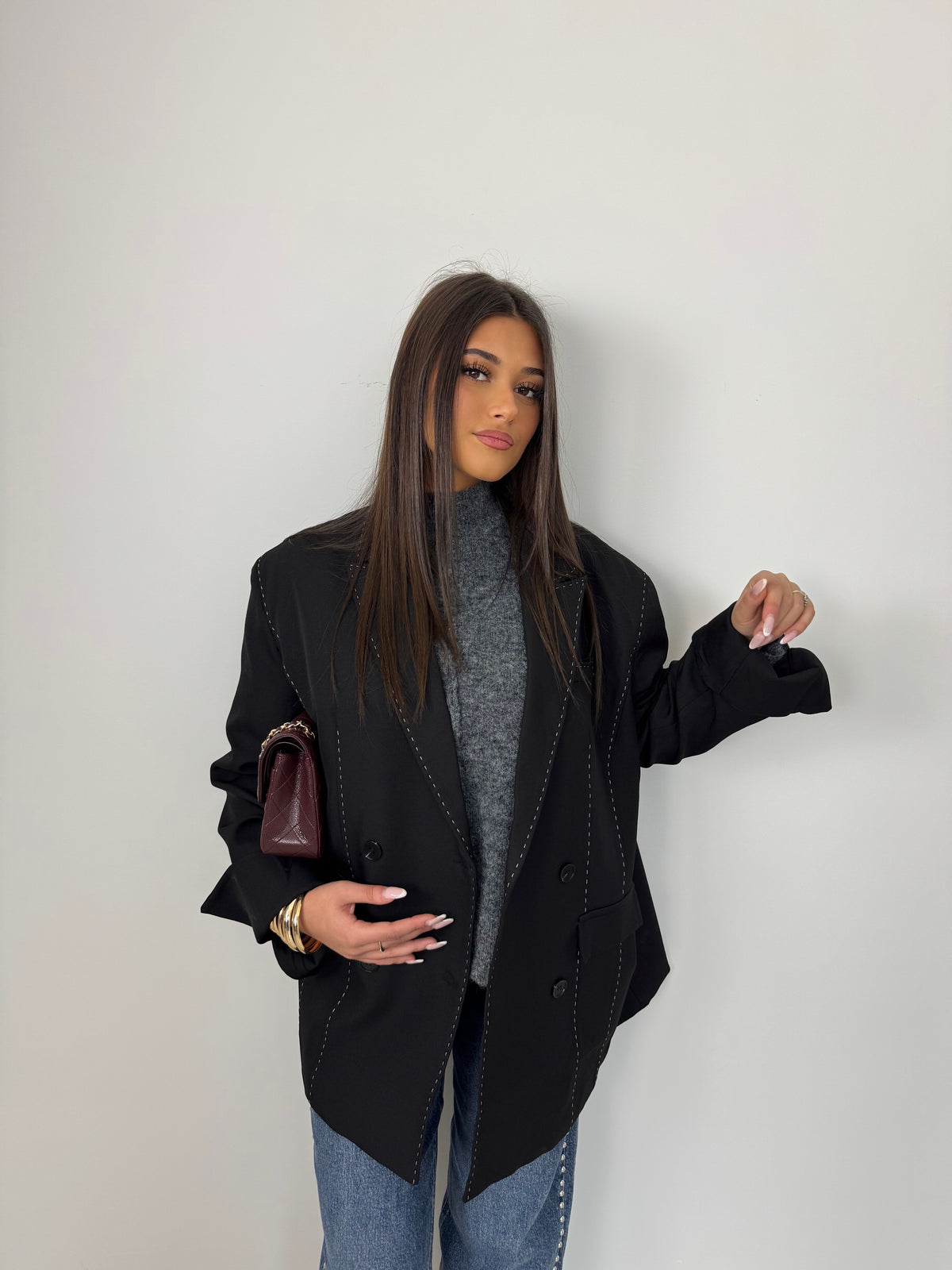Blazer Times noire