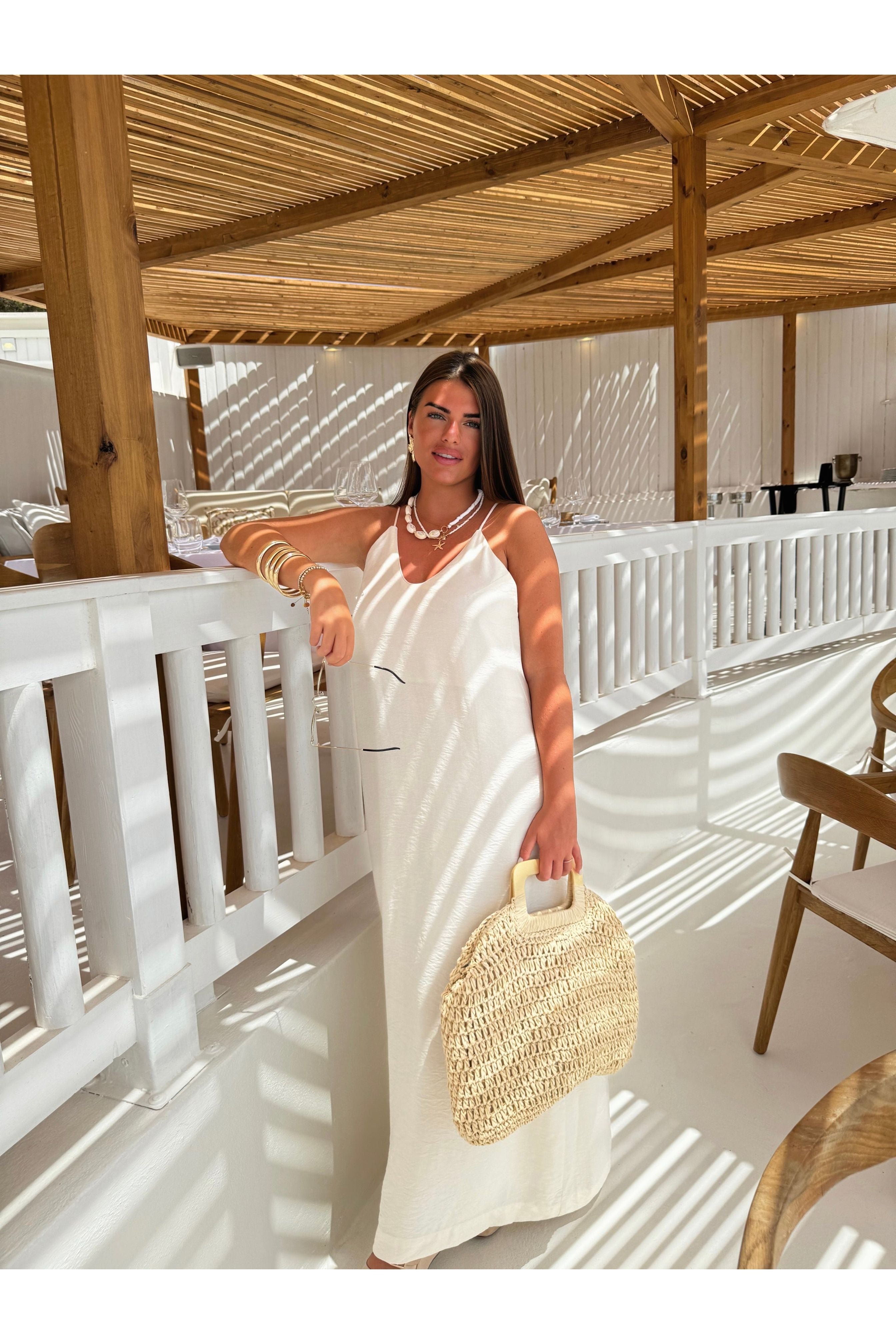 Robe Lily écru