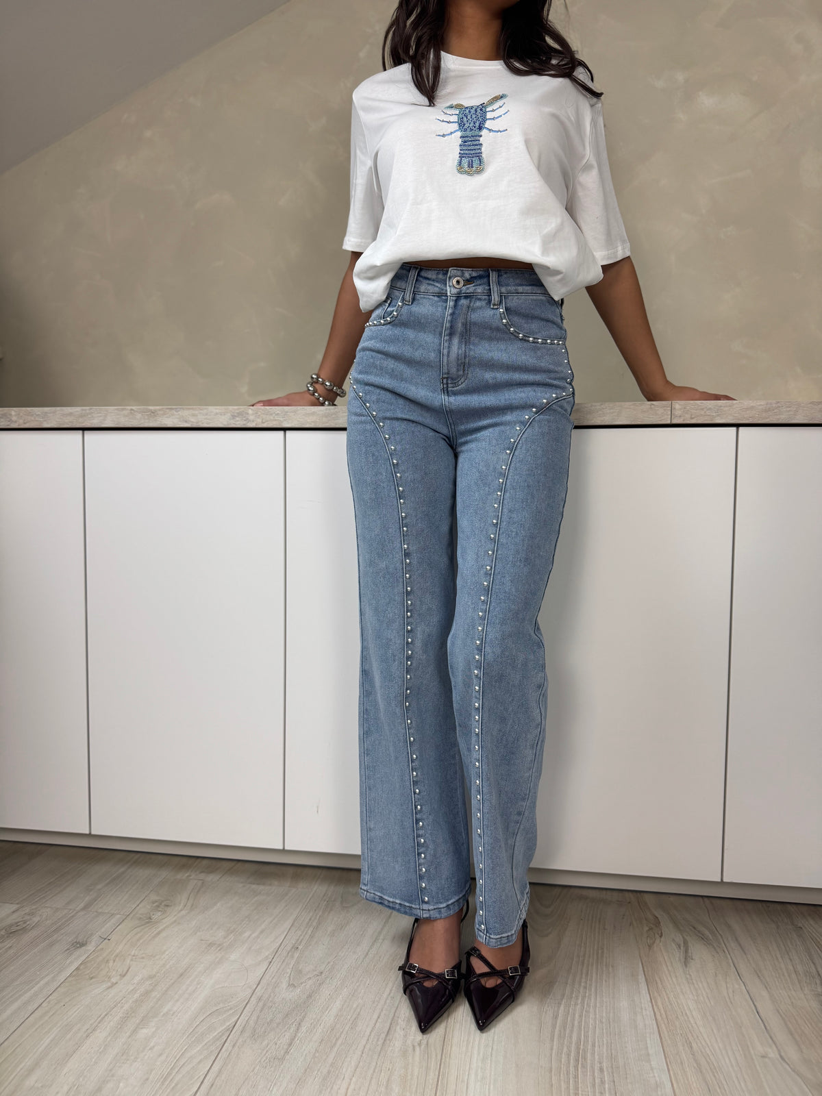 Jeans caprisa