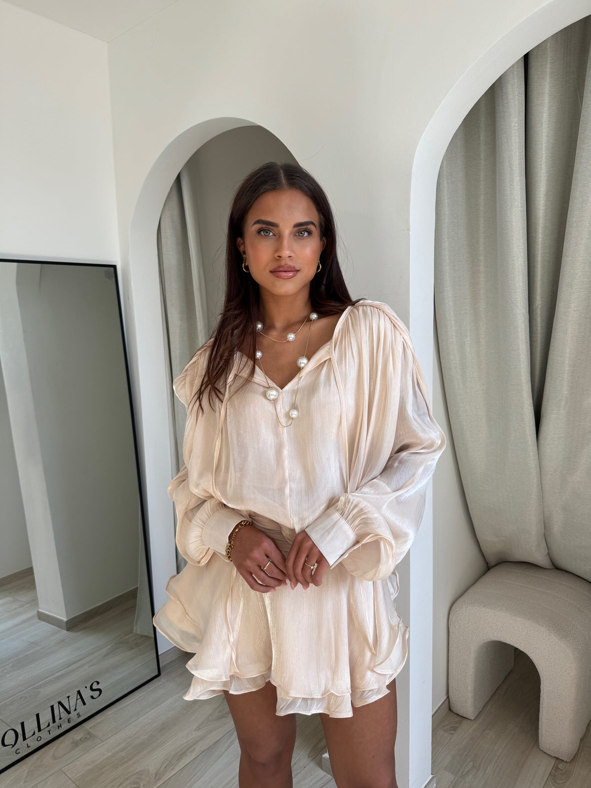 Robe indie beige