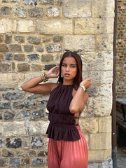 Blouse dos nu lao
