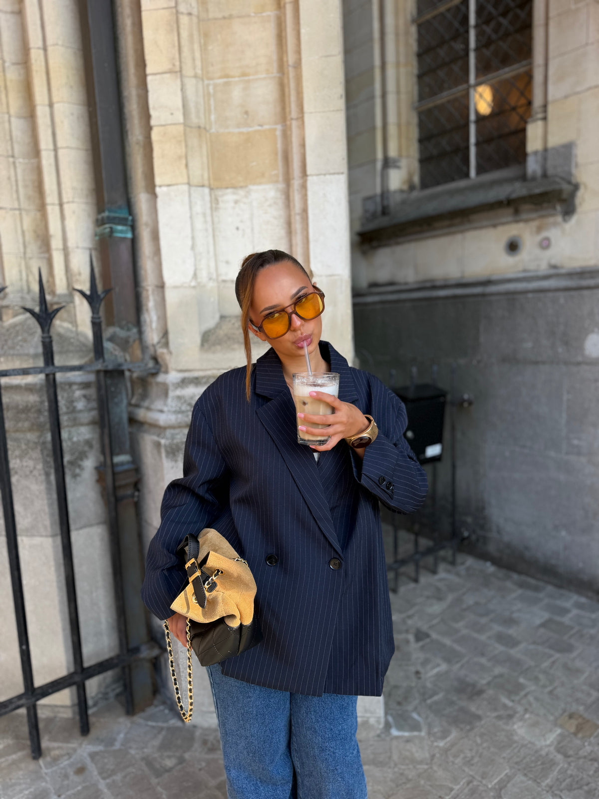 Blazer luana bleu nuit