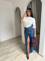 Jupe en jeans