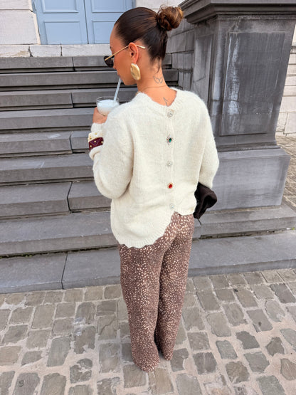 Pull Camille écru
