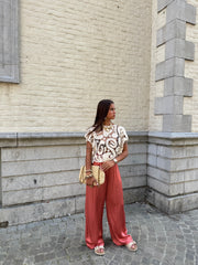 Pantalon Solis brique