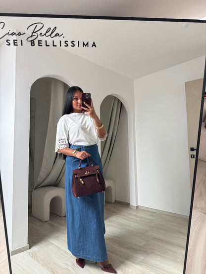 Jupe en jeans