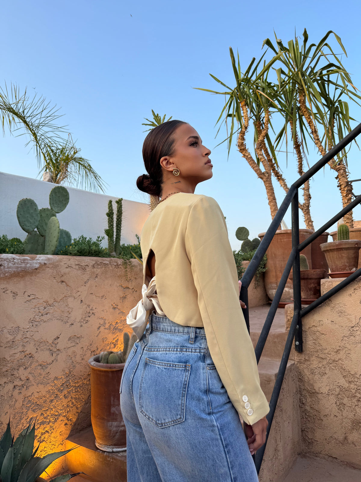 Blazer dos nu Fayza création