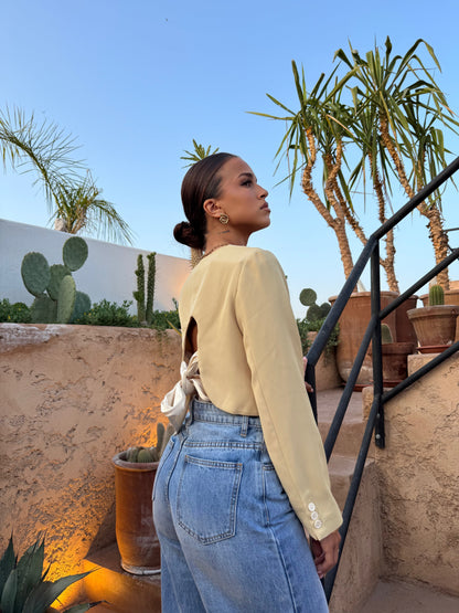 Blazer dos nu Fayza création