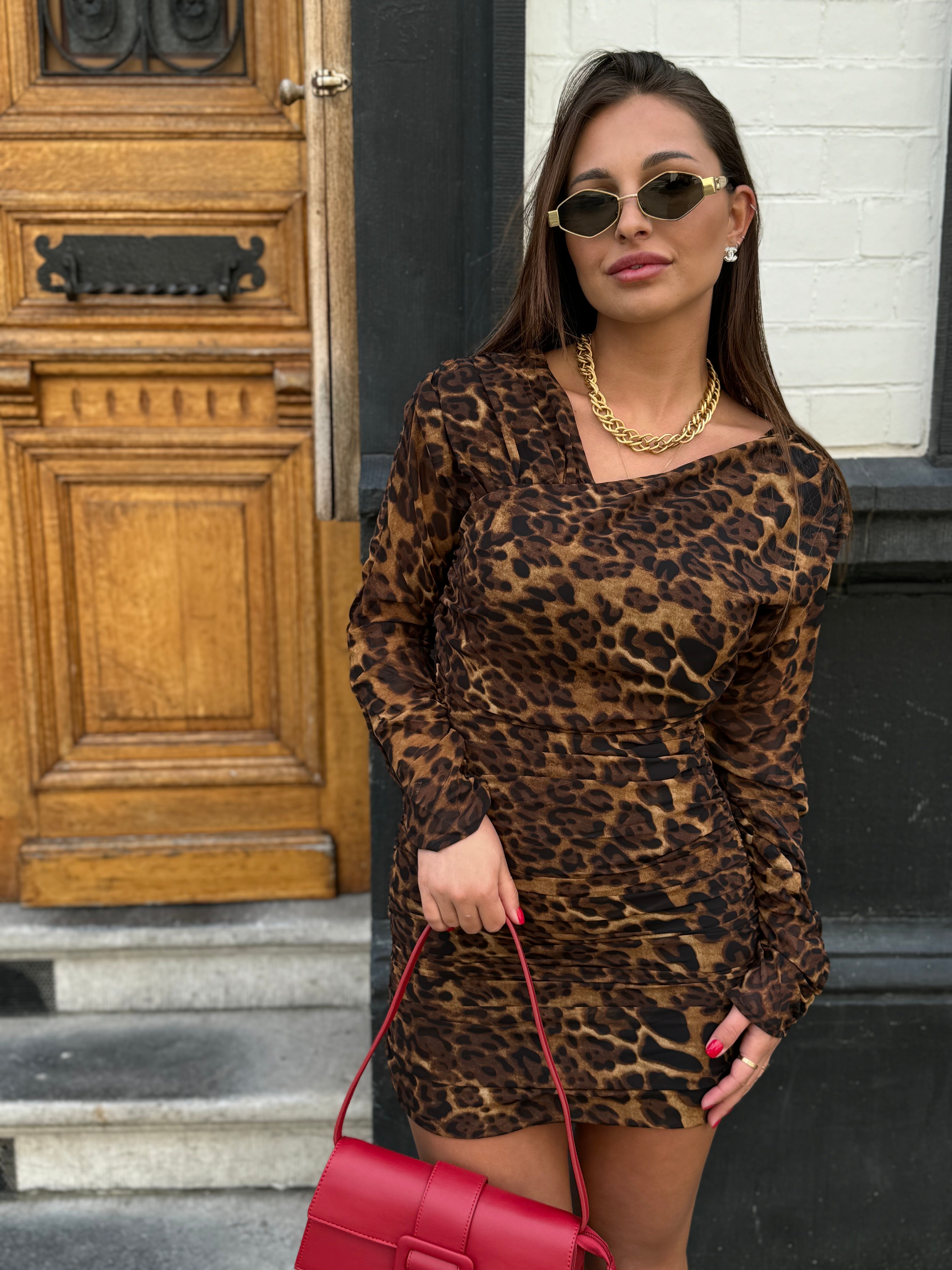 Robe léopard Jarine