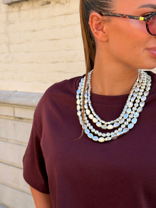 Collier Lora silver