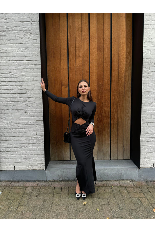 Robe malia noire