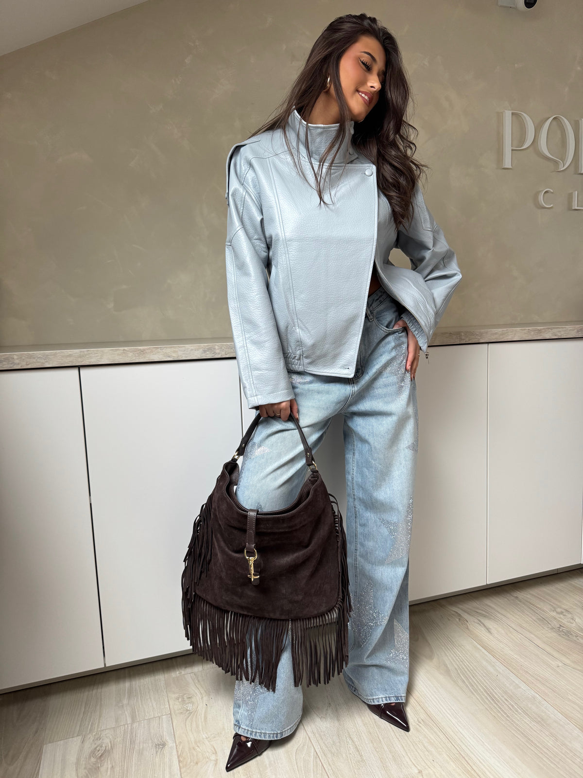Veste Ambre bleu