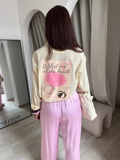 Chemise Florence jaune