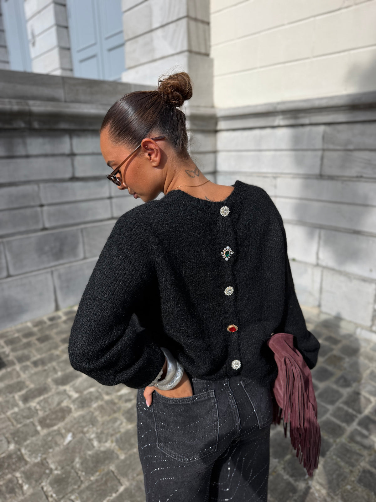 Pull Camille noir