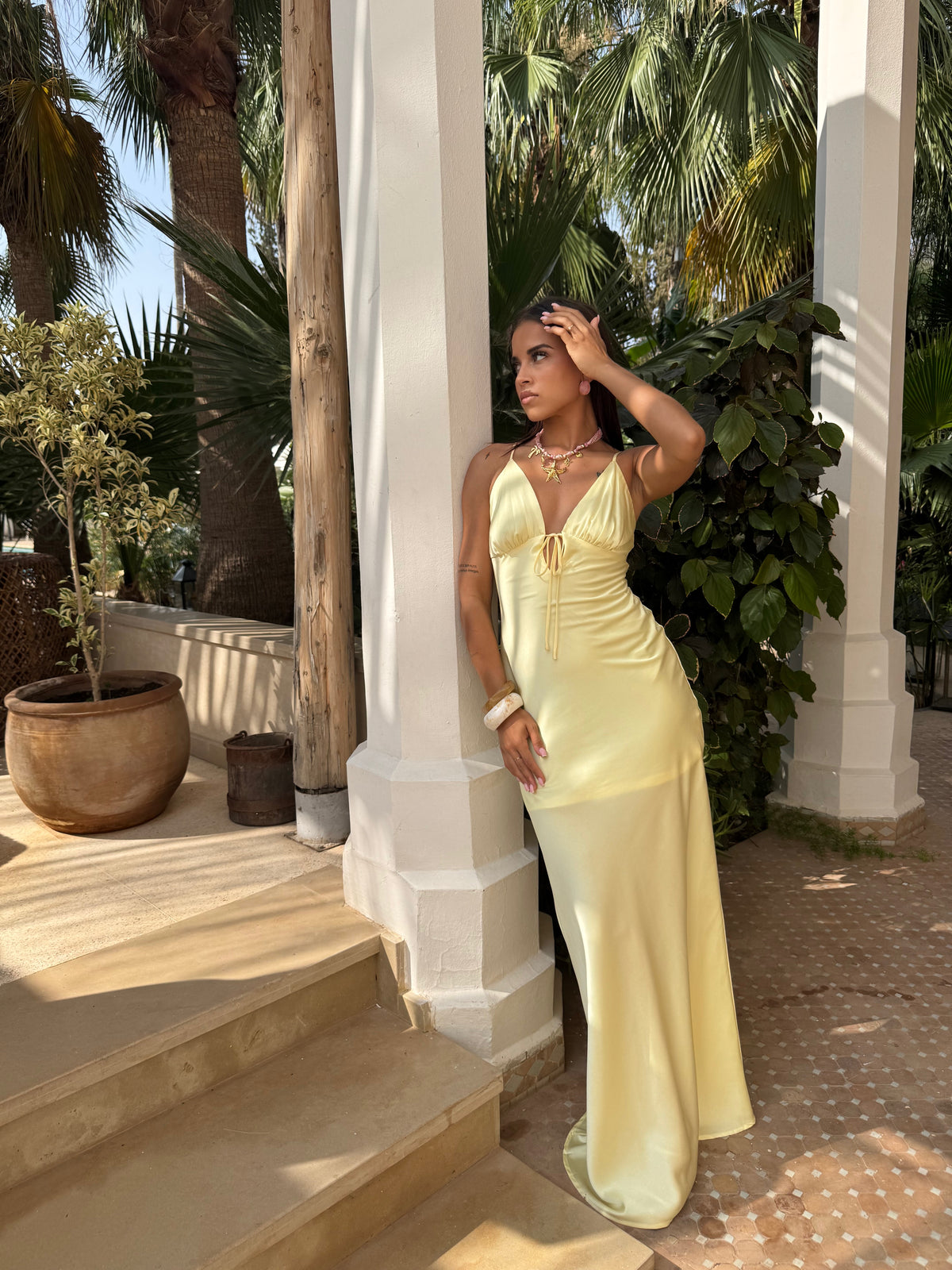 Robe Maya jaune
