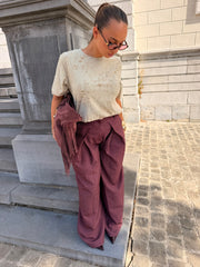 Pantalon Bala burgundy