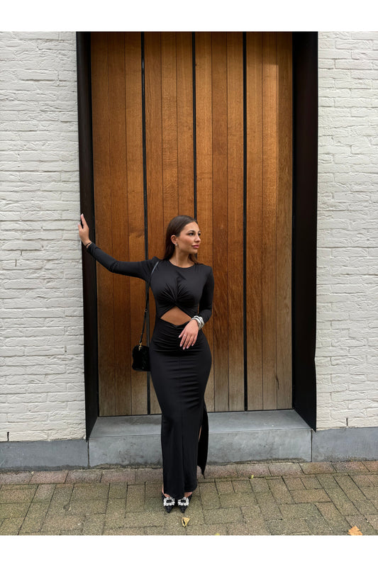 Robe malia noire