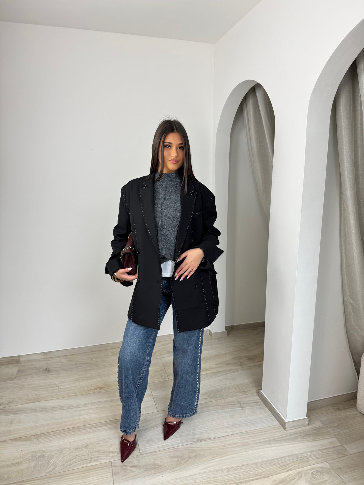 Blazer Times noire