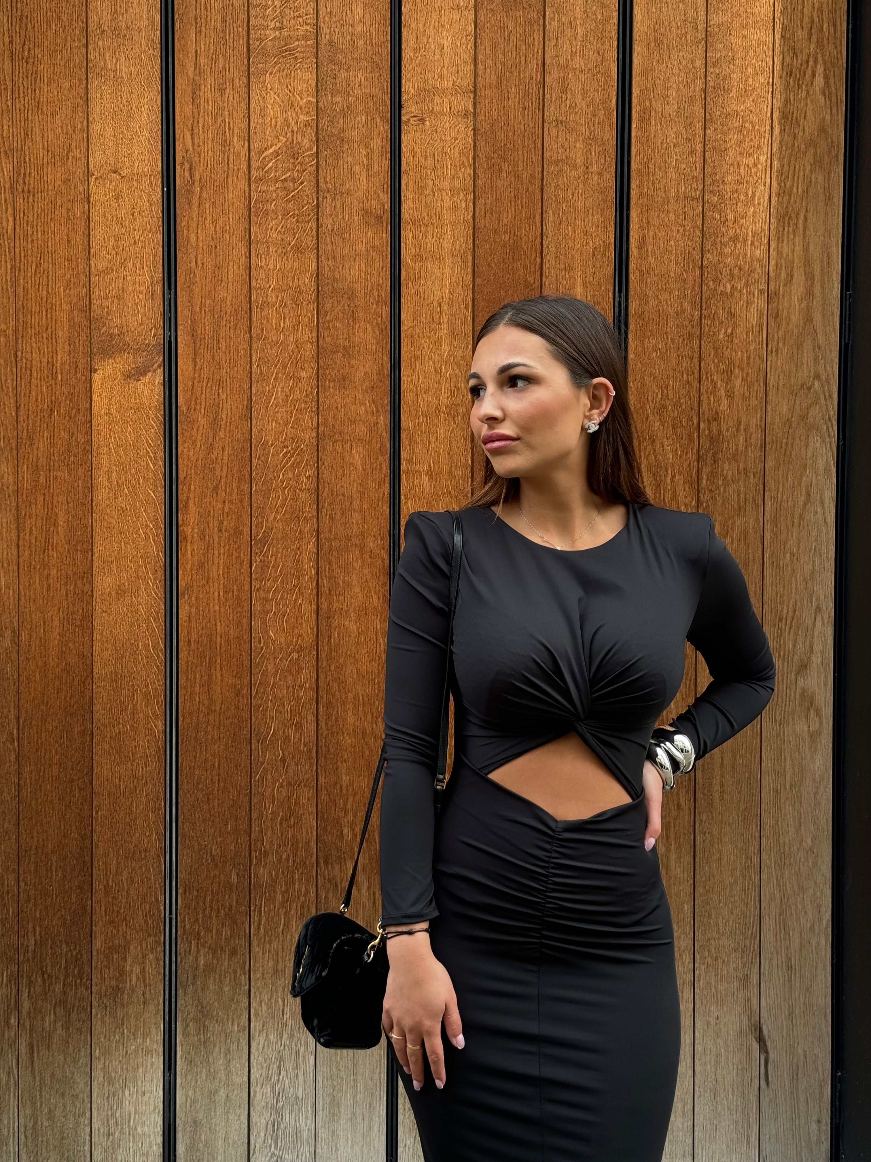 Robe malia noire