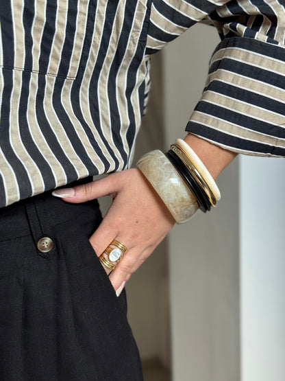 Lot de 5 bracelets jonc