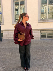 Chemise liza burgundy