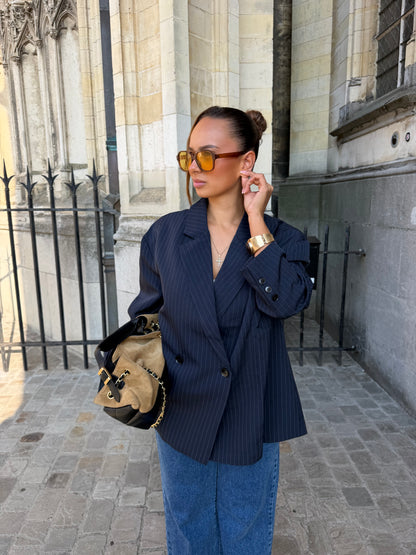 Blazer luana bleu nuit