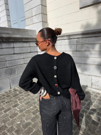 Pull Camille noir