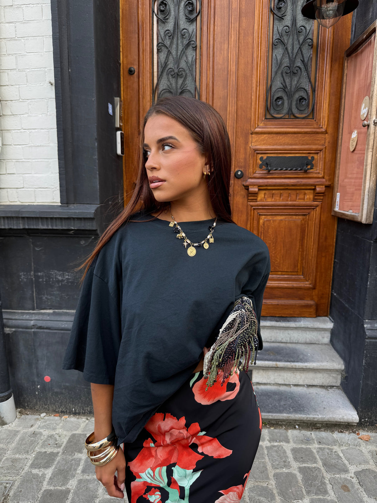 T-shirt Lysée noir