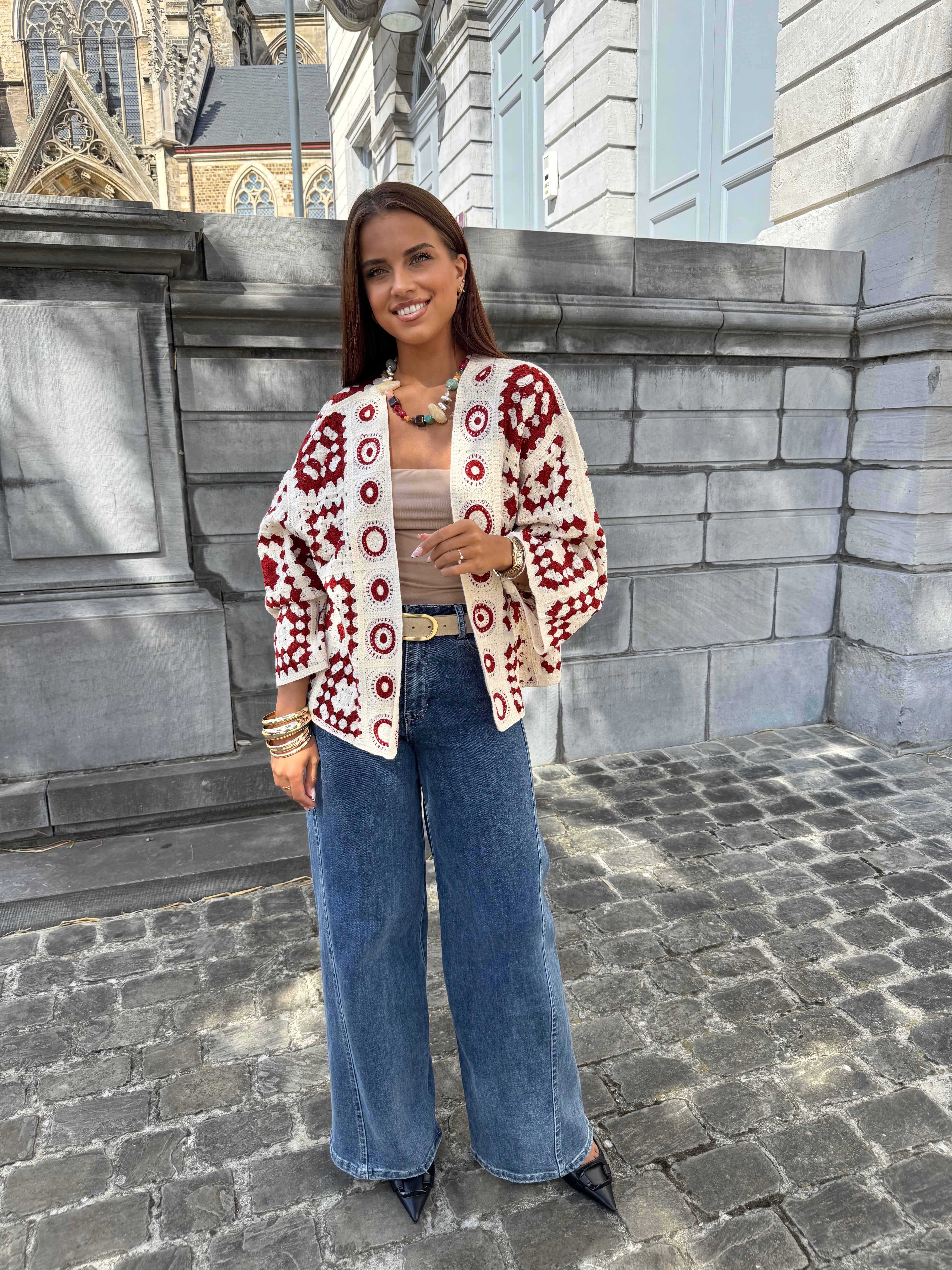Gilet crochet Amélia
