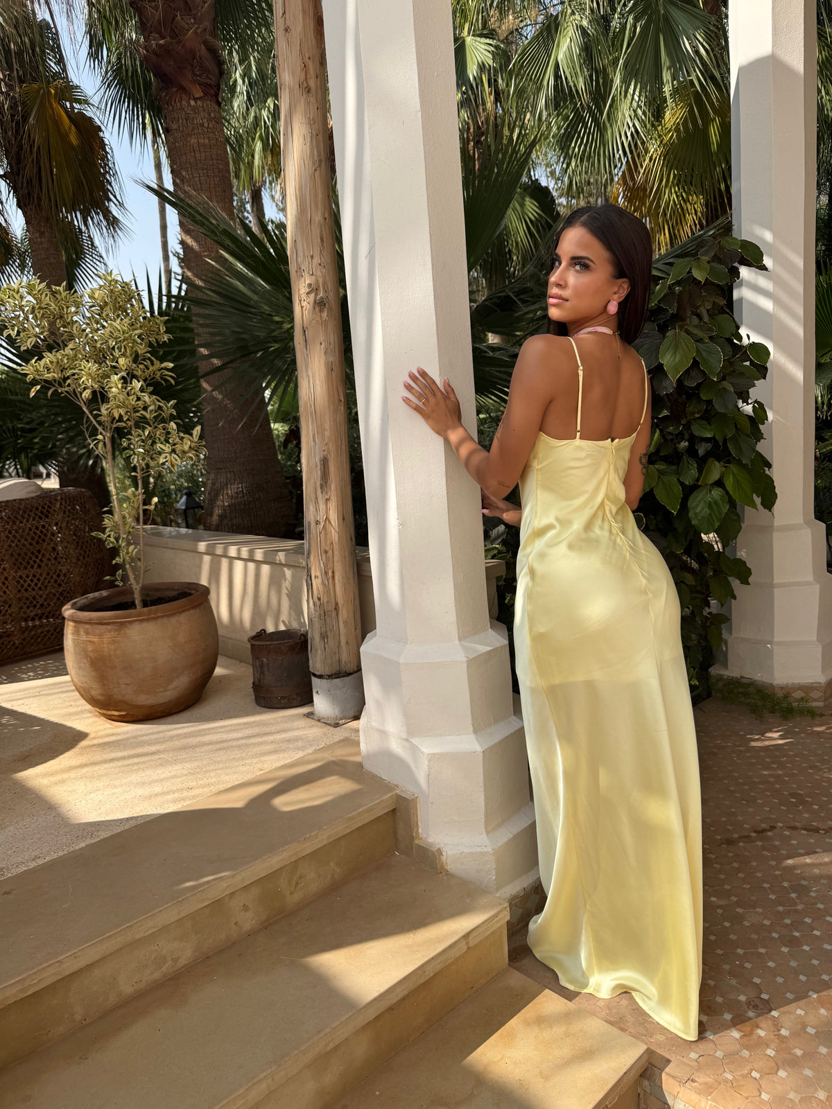 Robe Maya jaune