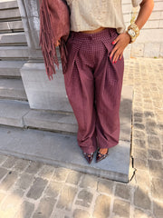 Pantalon Bala burgundy